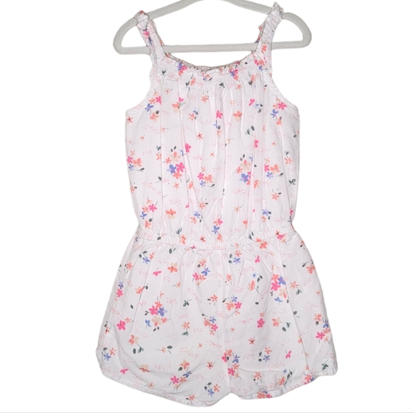 Baby B'gosh Girls Floral Romper 5T - Picture 2 of 6